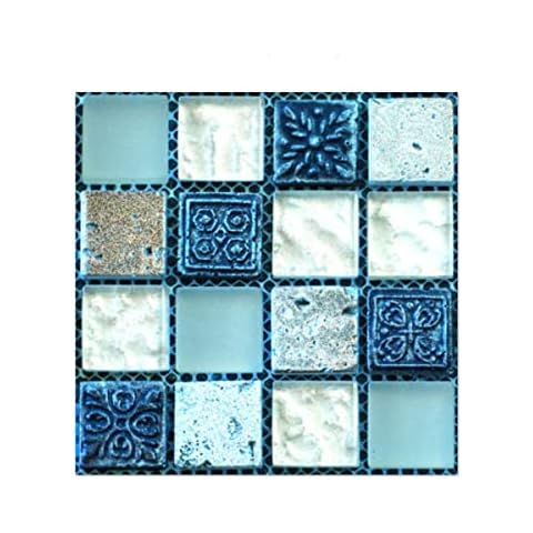 20 stück Mosaik Bodenaufkleber Wandfliese Aufkleber Cover
