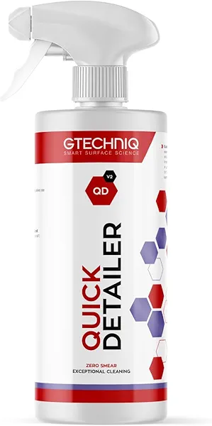 Gtechniq Quick Detailer Spray Car Polish Removes Fingerprints and Watermarks, Detailing Spray Suitable for Bodywork 500ml, Car Accessories for Car Detailing Kit
