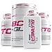 SHREDZ 30 Day Weight Loss Results Supplements Stack for Women, Clinically Tested Ingredients, Burner MAX, Toner, Detox, BCAA + Glutamine (Fruit Punch)