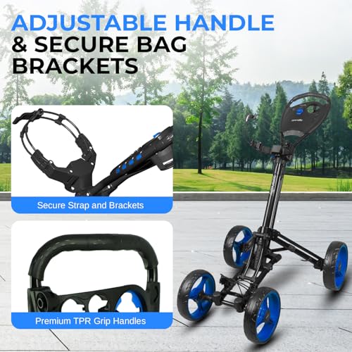 SereneLife 4 Wheel Golf Cart