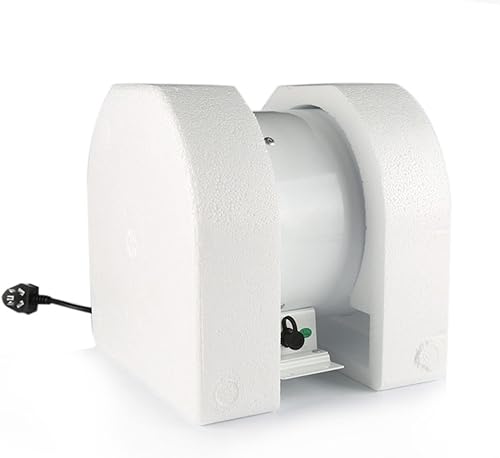 Miniatura 3 de Ventilador de escape de 6 pulgadas, ventilador de conducto de velocidad ajustable, ventilador de aire para cocina, ventana del ático, ventilador de