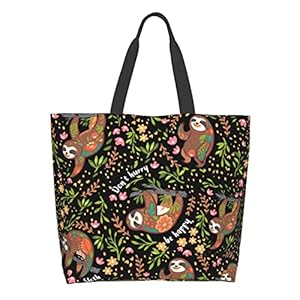 Large Capacity Reusable Canvas Shoulder Bag + Both Sides Bucket Hat Casual Tote Handbag