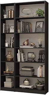 Kit Madesa Estante Livreiro 6908 + Estante Livreiro 6906 - Preto