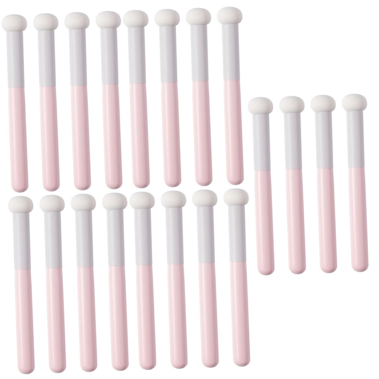 Beavorty 5 Set Di Trucco Con Manico Jumbo Puff Per Fondotinta Fard Asciutto E Bagnato Forniture Per Il Trucco 4 Pezzi * 5