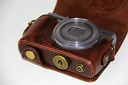 Amazon.co.jp: kinokoo Canon G9 X / G9X mark2 カメラケース PUレザー