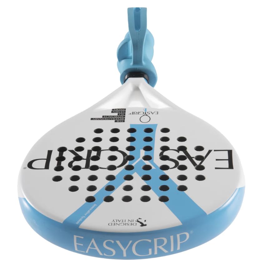 EasyGrip R70 rakieta do padla z włókna szklanego, ergonomiczny uchwyt z miękkiej pianki EVA z uchwytem kontynentalnym, prawa ręka, waga 360 g, szeroki Sweetspot, nowoczesny design, komfort i