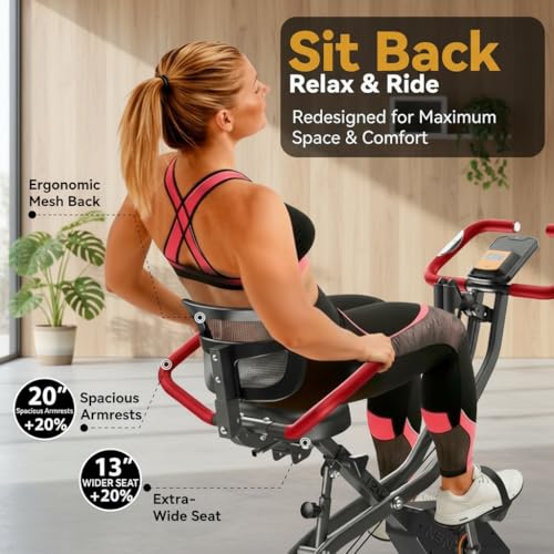 Folding 5-in-1 Stationary Bike