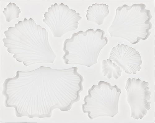 Miniatura 5 de Moldes de silicona para decoración de pasteles de hongos y plantas, moldes de fondant, moldes de ginkgo biloba para dulces de chocolate para