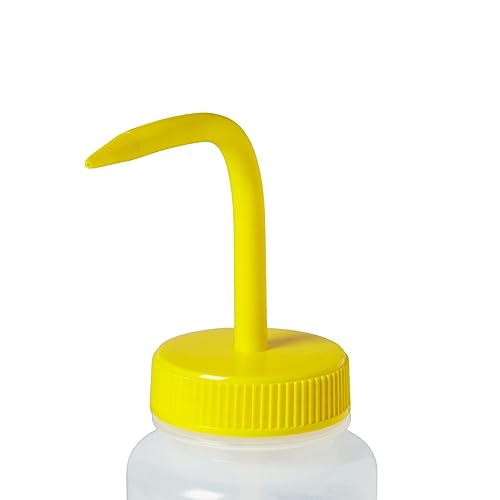 Miniatura 4 de United Scientific UniSafe Botella de lavado químico ventilada de LDPE de boca ancha de grado de laboratorio, diclorometano, 16.9 fl oz (16 onzas), 4