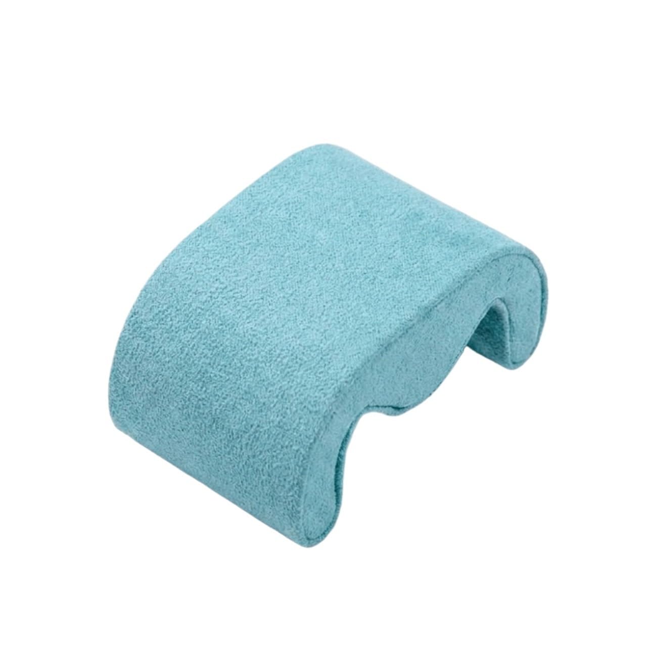 5pcs Suede Watches Storage Pillow Velvet Material Multi Functional Wristwatch Cushion Display Function for Watch(Green)