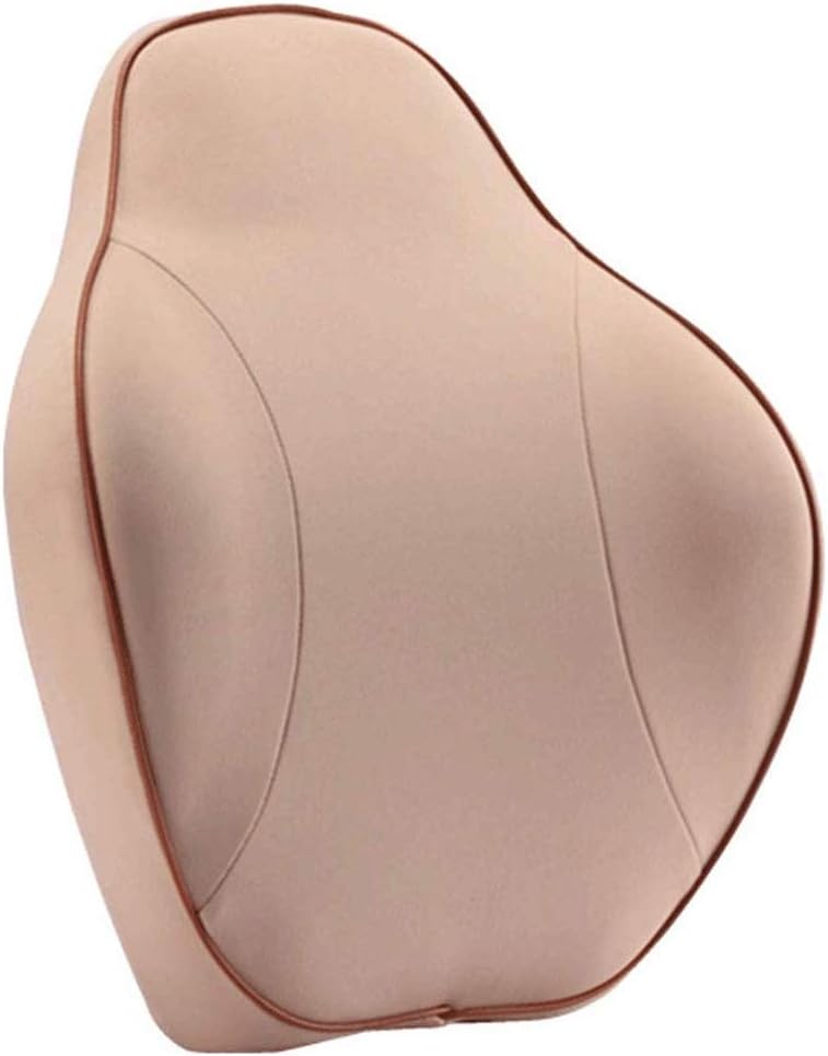 Back Support Pillow by, Lumbar Pillow Upper and Lower Back for Chair Back Pain Uses Special Patented Technology Has Lateral Convex Shape for a Pain Free Back(D)