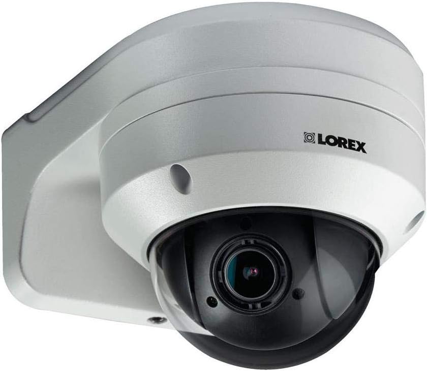 Bеѕt Prоmо Lorex 4 Pack LNZ44P4B Super High Definition 4MP Indoor/Outdoor Day & Night PTZ Network Dome Camera with Color Night Vision, 4X Optical Zoom, Vandal Resistant, Waterproof