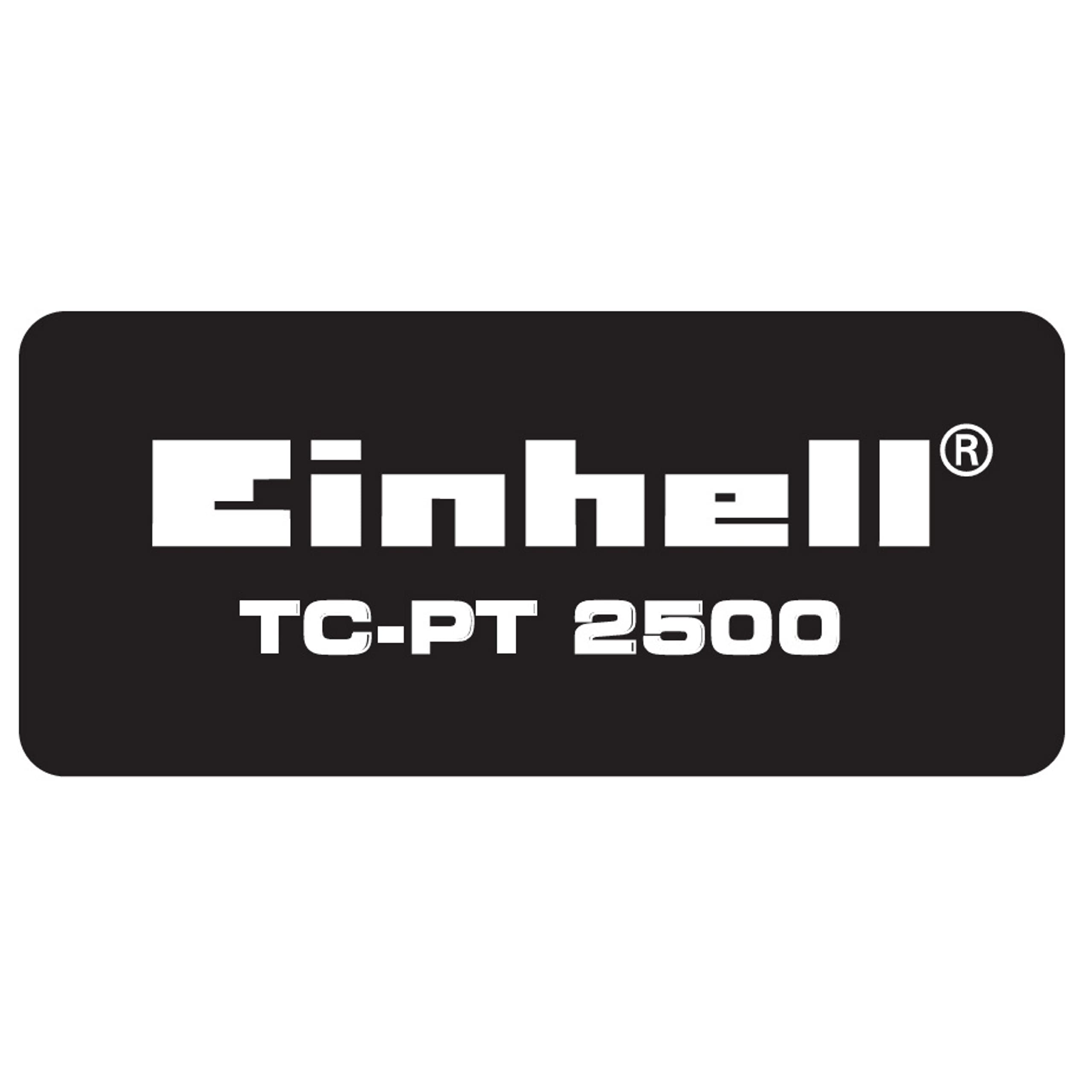 Einhell palé Transpaleta TC de PT 2500 (carga 2500 kg, tenedor Altura 80 – 190 mm, estructura resistente en acero, ruhige unidad eigenschaft el Poco rodadura)