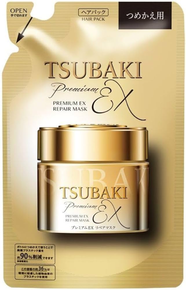 Amazon.co.jp: TSUBAKI Premium Repair Mask Hair Pack Refill