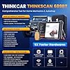 THINKCAR Bidirectional Scan Tool, THINKSCAN 689BT Full System Automotive Diagnostic Tool with Lifetime Free Update, 3000+ Active Test, ECU Coding, 34+ Service, CANFD & DoIP, FCA AutoAuth
