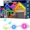 200Ft Permanent Outdoor Lights for House Waterproof, IP67 LED Eave Lights with App/Remote Control, Outdoor Permanent led Lighting for House Roof Decor,Christmas,Party,All Holiday and Daily