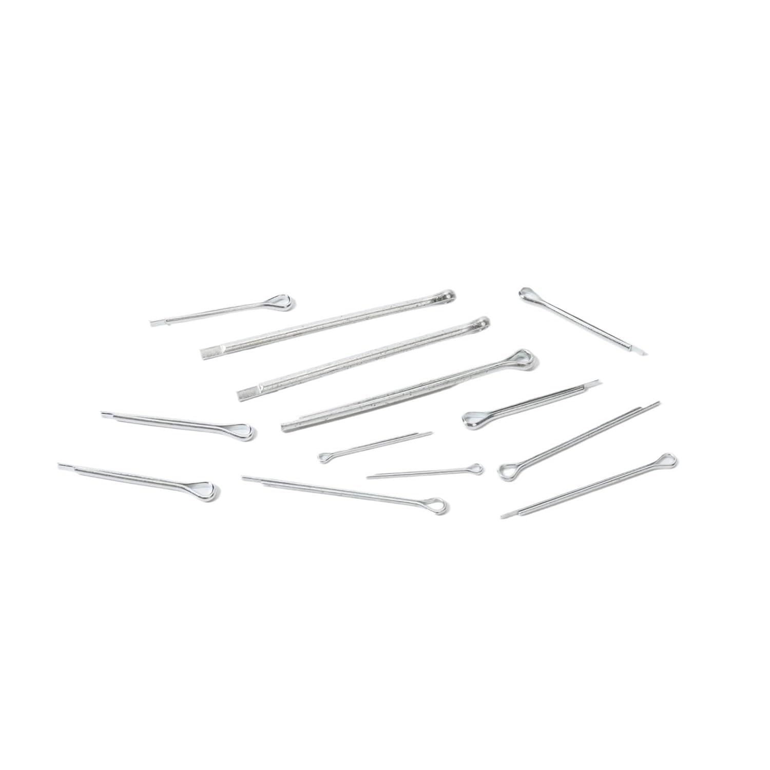Plunger Pin, 555PCS Cotter Pin Assortment Kit R Clip Spring Split Axle Fastener Set for Mechanical Repair and DIY Use for Industrial Mechanical Use