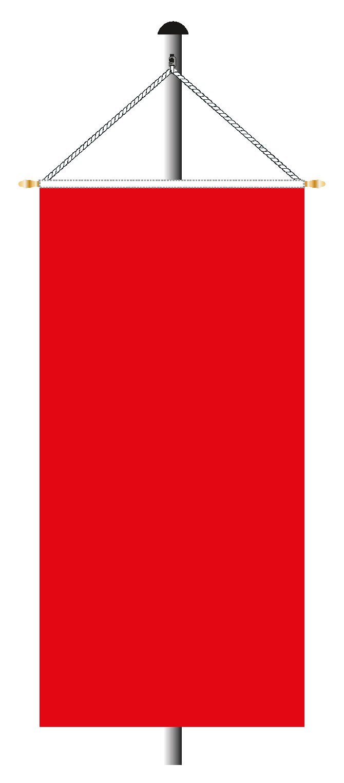 Pionowy wiszący obrotowy baner poprzeczny flaga Maitenbeth | flaga portretowa | 6 m² | 64 m2 | 400 x 150 cm | 100% wyprodukowano w Niemczech - trwała flaga zewnętrzna