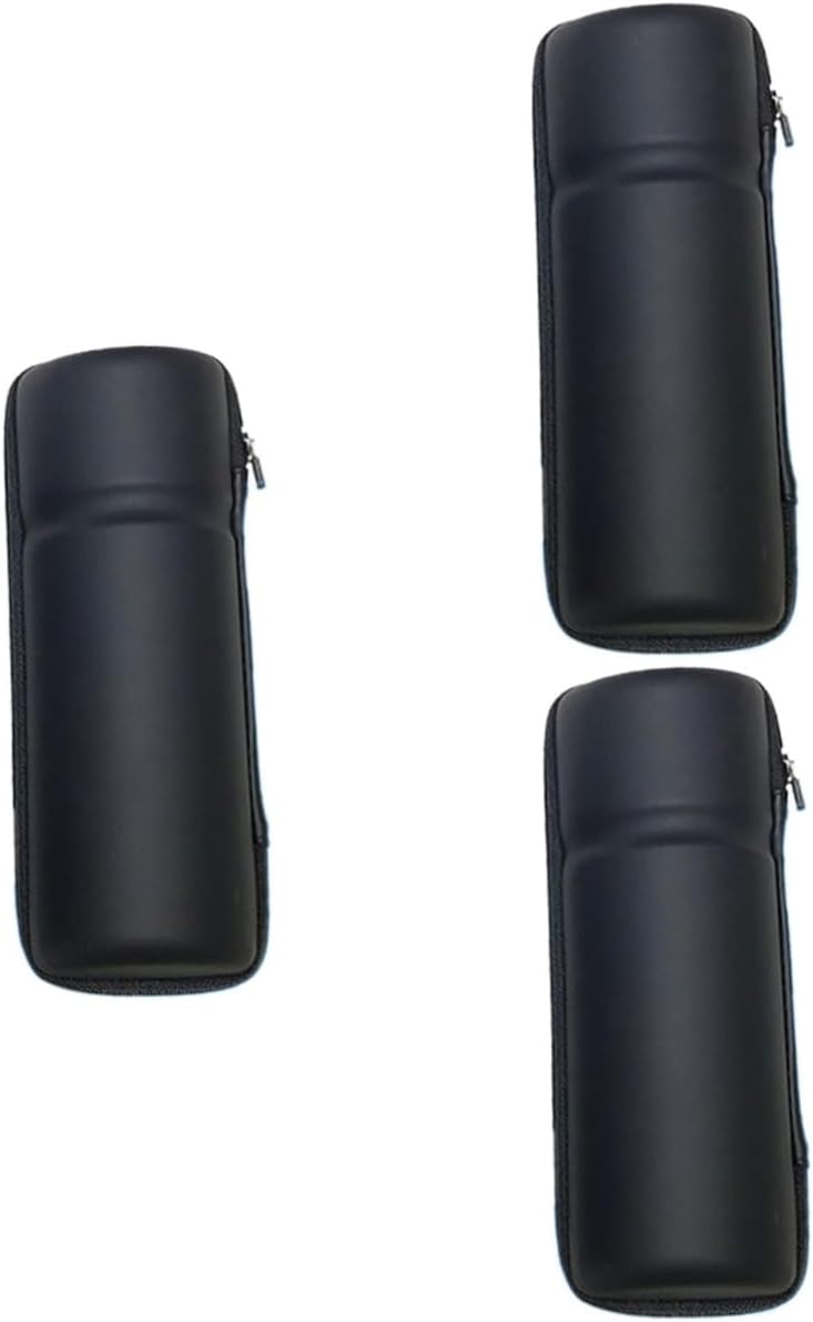 Yardwe 3pcs Bike Water Bottle Cage Bag Hard Shell Capacity Bottle Holder Bike Tool Box