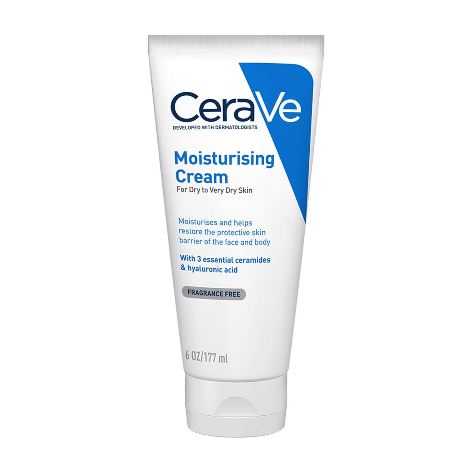 CeraVe Moisturizing Cream For Dry To Very Dry Skin (177ml) - Formulated with 3 Essential Ceramides And Hyaluronic Acid | Non-Comedogenic Moisturizer For Face and Body-image-31
