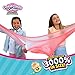 Oosh Slime Cotton Candy Cuties Series 2 by ZURU (Yellow) Scented, Squishy, Fluffy, Soft, Stretchy, Stress Relief, Party Favors, Non-Stick with Collectible Cutie Slow Rise Toy