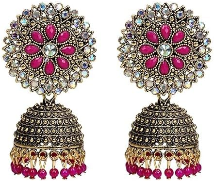 HOLLIS CREATIONS Traditional and Antique Pearl Jhumki Earring for women and Ethinic style jhumka for girls