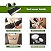 10L0L Golf Cart Seat Covers Kit - Universal Fit for EZGO TXT/RXV Front Seats | Breathable Mesh Fabric | Easy Installation | Black & Beige (No Staples Required)​​