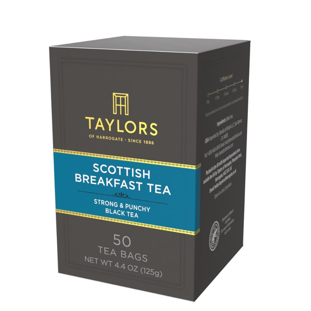 Taylors of Harrogateスコティッシュブレックファスト250g Amazon.com : Taylors of Harrogate Scottish Breakfast Black Tea