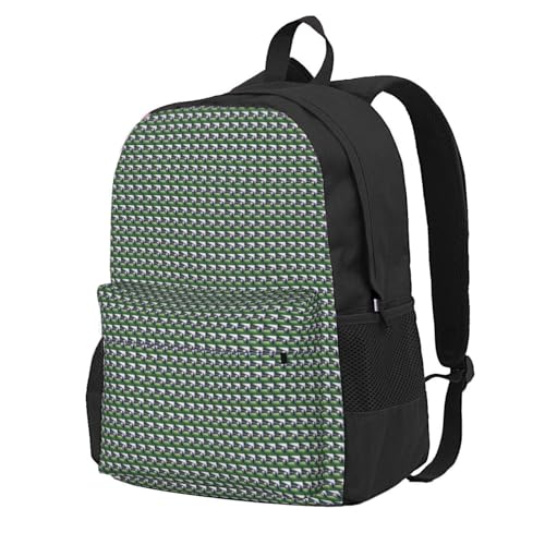 Mochila para adulto resistente al agua con estampado de balón miniatura 1