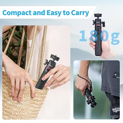 Image of ULANZI MT-73 Extension Pole Tripod, Mini Selfie Stick Tripod Stand Handle Grip for Webcam Canon G7X Mark III Sony ZV-1 RX100 VII A6400 A6600 Cameras Vlogging