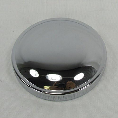 Miniatura 2 de 1973-1982 Tapa de gasolina Harley ventilada cromada estilo bayonetaCAM para FXFL Big Twin, Wide Glide, Electra Glide, Super Glide, Low Rider, Fat