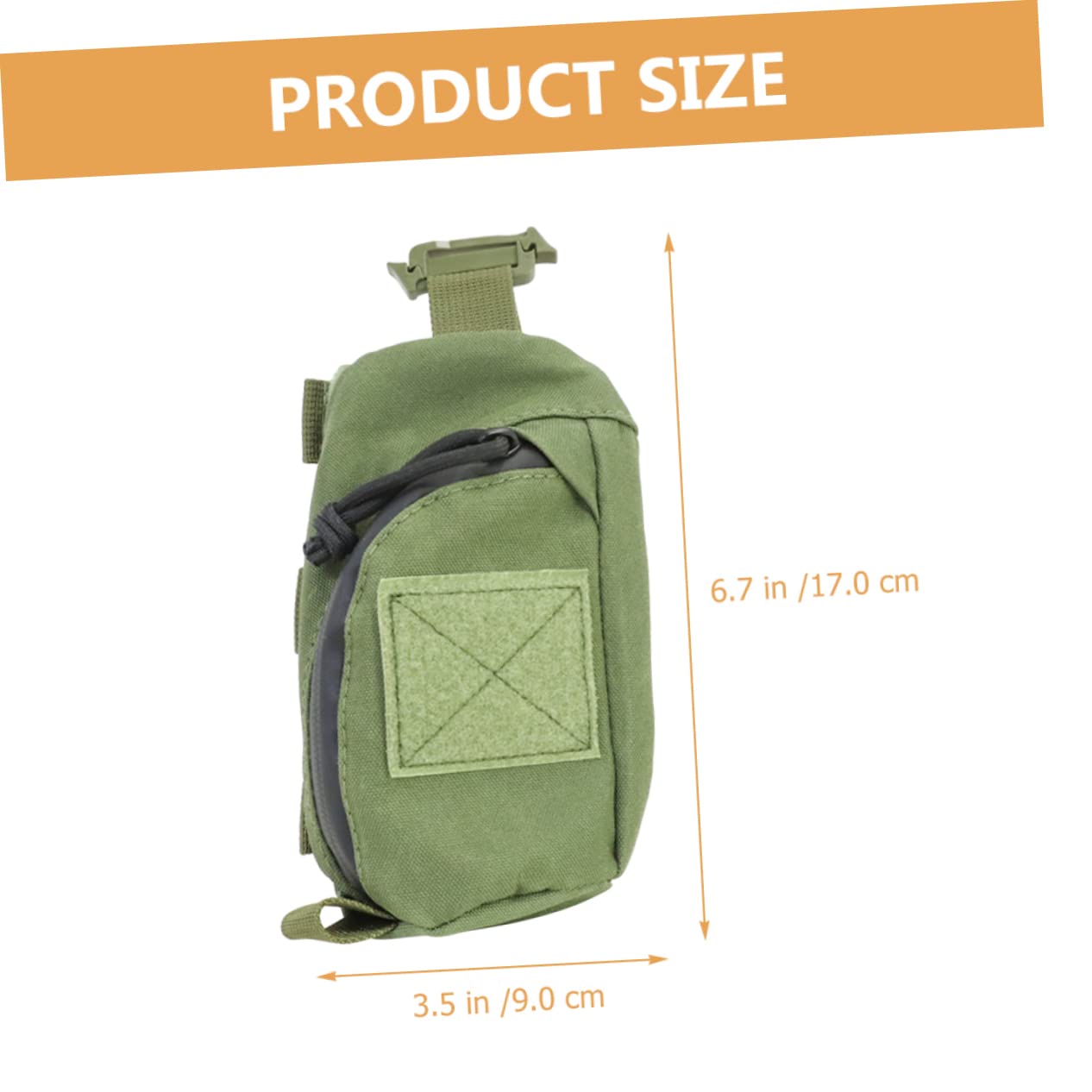 SUPVOX 3 Pz Borsa a Tracolla a Tracolla Zaino Kit Medico Pacchetti Di Medicinali Da Viaggio Custodia Borsa Per Allattamento Da Viaggio Borsa Green Panno Oxford