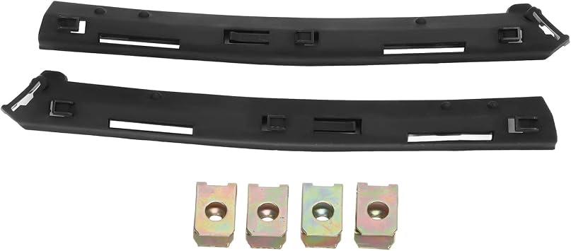 2pcs Front Bumper Bar Slides ABS Replacement for Holden Commodore VY VZ 20022007 Sedan Wagon Ute