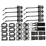 ibasenice 1set Outdoor Bag Accessory Set Storage for Camping and Hiking Black for Medical Supplies Credit Cards and Travel Essentials