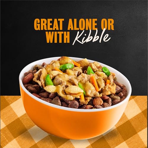 Image of Cesar Home Delights Wet Dog Food, Chicken & Noodle Dinner, 3.5 oz, 24 Count | Real chicken #1 ingredient, 100% complete & balanced, easy to digest, no fillers, no artificial flavors, easy peel trays