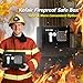 KOFAIR Safe Box for Home Safe (0.23 Cubic Feet) with Fireproof Bag, Personal Money Safe for Cash Saving, Mini Safe Box with Key, Digital Safety Box with Light, Money Lock Box