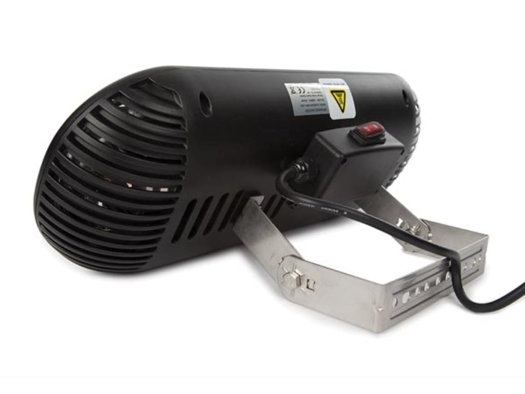 Perel PHP2000 Calentador Infrarrojo para Patio de 2000 W Montado en La Pared