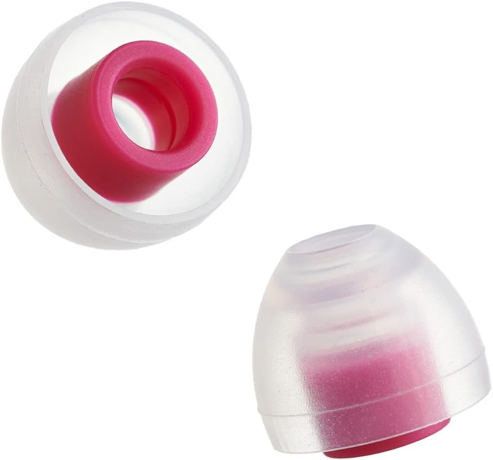 SpinFit CP100 for IEM - S - Patented Silicone Eartips for Replacement, Secure Fit and Supreme Comfort (2 Pairs) (for Nozzle Diameter from 4.5-5mm)