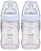 Playtex Cs05328/05587 4 Ounce  Premium Nurser Drop Ins Bottle Assorted Colors - Pack of 2
