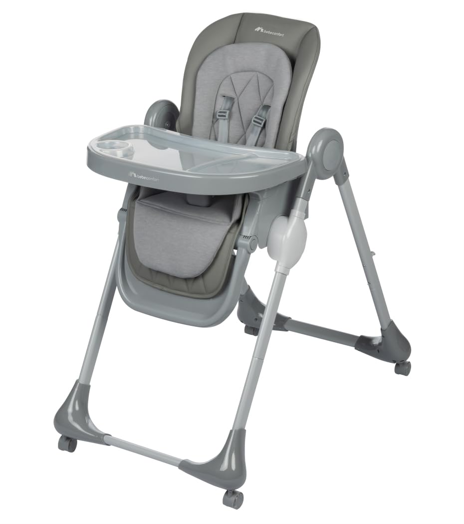 Chaise haute bébé Olea Mineral Gray - Bebeconfort