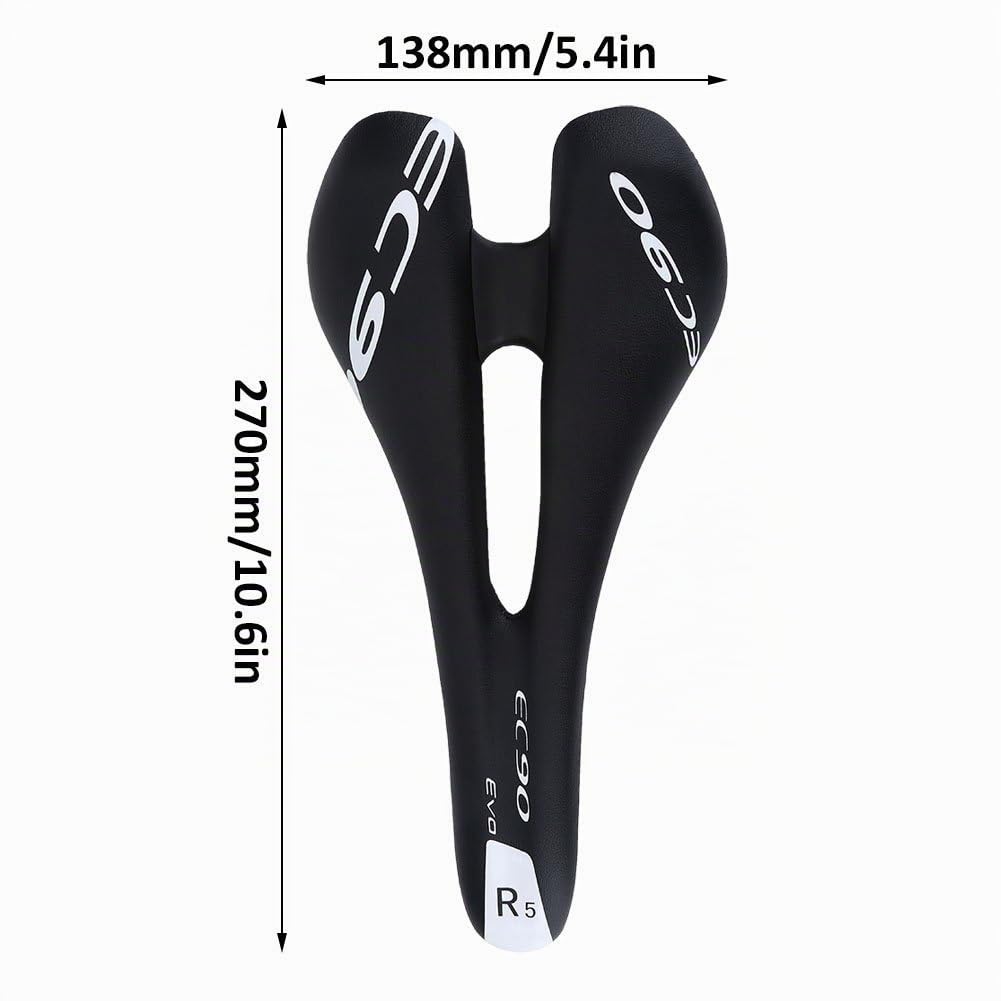 Selle de Vélo, Siège de Vélo en Fibre de Carbone Ultra-Léger pour l'Équipement de Vélo de Vélo de Vélo de Route de Vélo de Montagne