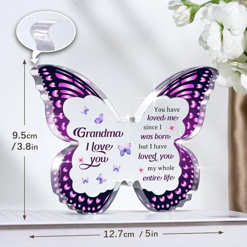 Decoración Acrílica Mariposa para Abuela miniatura 6