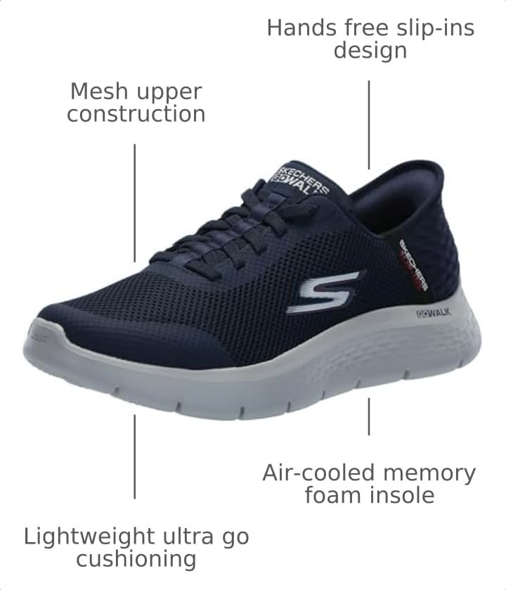 Image of Skechers Men's Slip-Ins: Go Walk Flex Hands Up