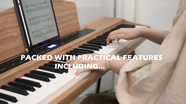 Amazon.com: Ktaxon 88 Key Keyboard Piano Set, Full Size Digital