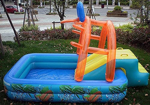 Kids Water Slide,Inflatable Water Slide Multi-Function Children's Pool For Kids,Inflatable Paddling Pool #TOP5