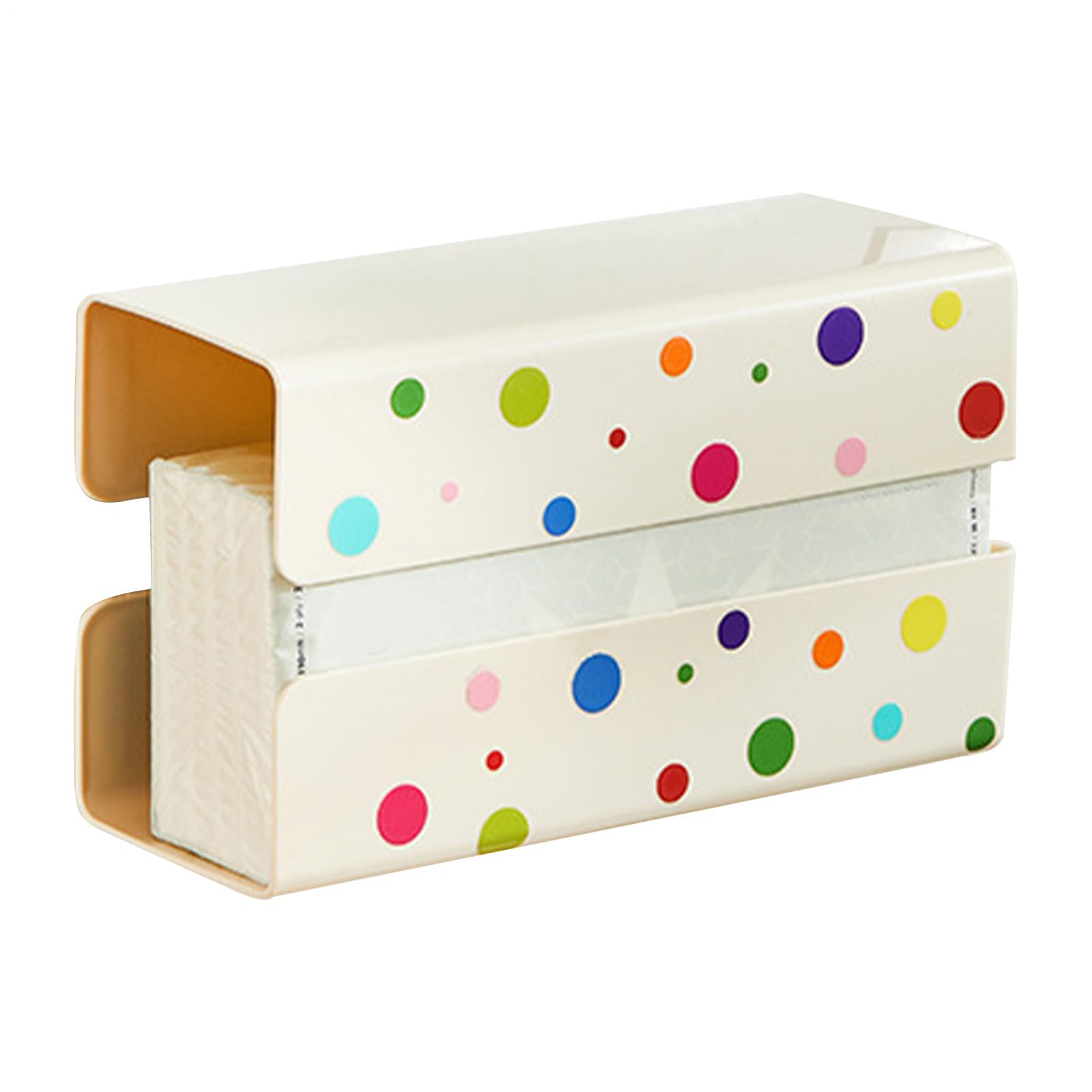 Boîte de rangement pour papier essuie-tout mural au design épuré