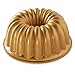Nordic Ware NW 58677 Elegant Party Bundt Pan forma do ciasta złota, aluminium, kolor złoty