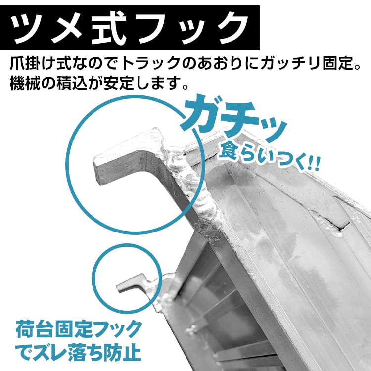Amazon.co.jp: Fkstyle【軽量6kgなのに耐荷重200kg】 ラダーレール
