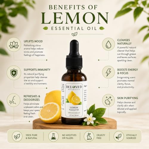 Aceite Esencial de Limón 30ml 100% Puro y Natural miniatura 6