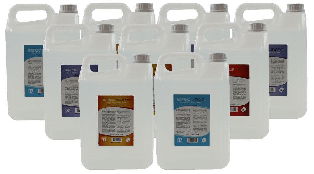 BoomToneDJ Hazer Fluid High Tech 5L Liquide pour Machine à Brouillard